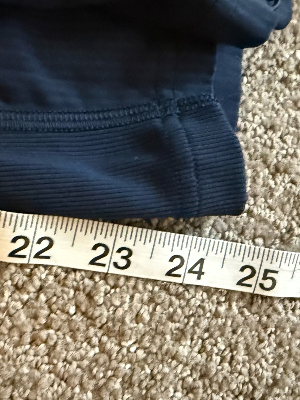 Lululemon Dance Studio Crop *25" True Navy Size 12 - Picture 9 of 11